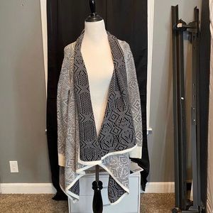 Tribal print cardigan